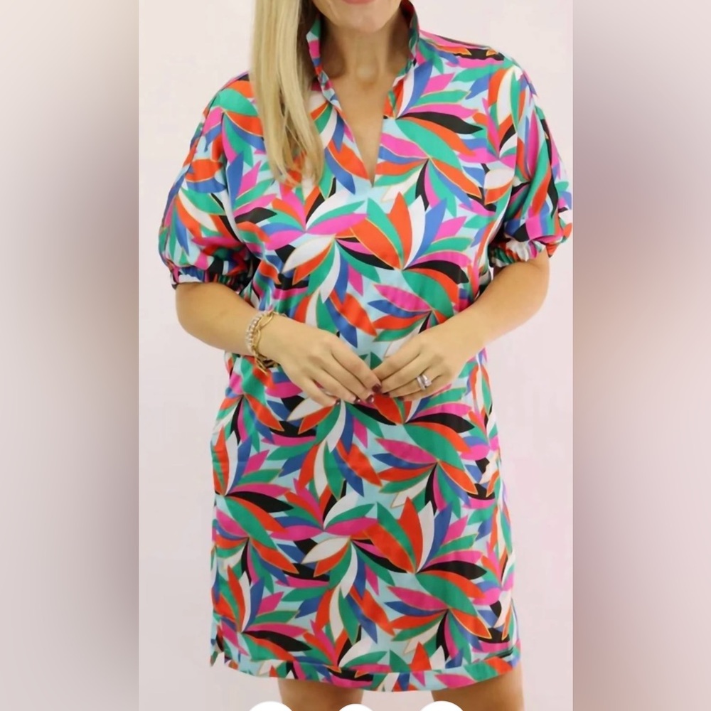 Emily Mccarthy Poppy Dress Poinsettia Party Pattern